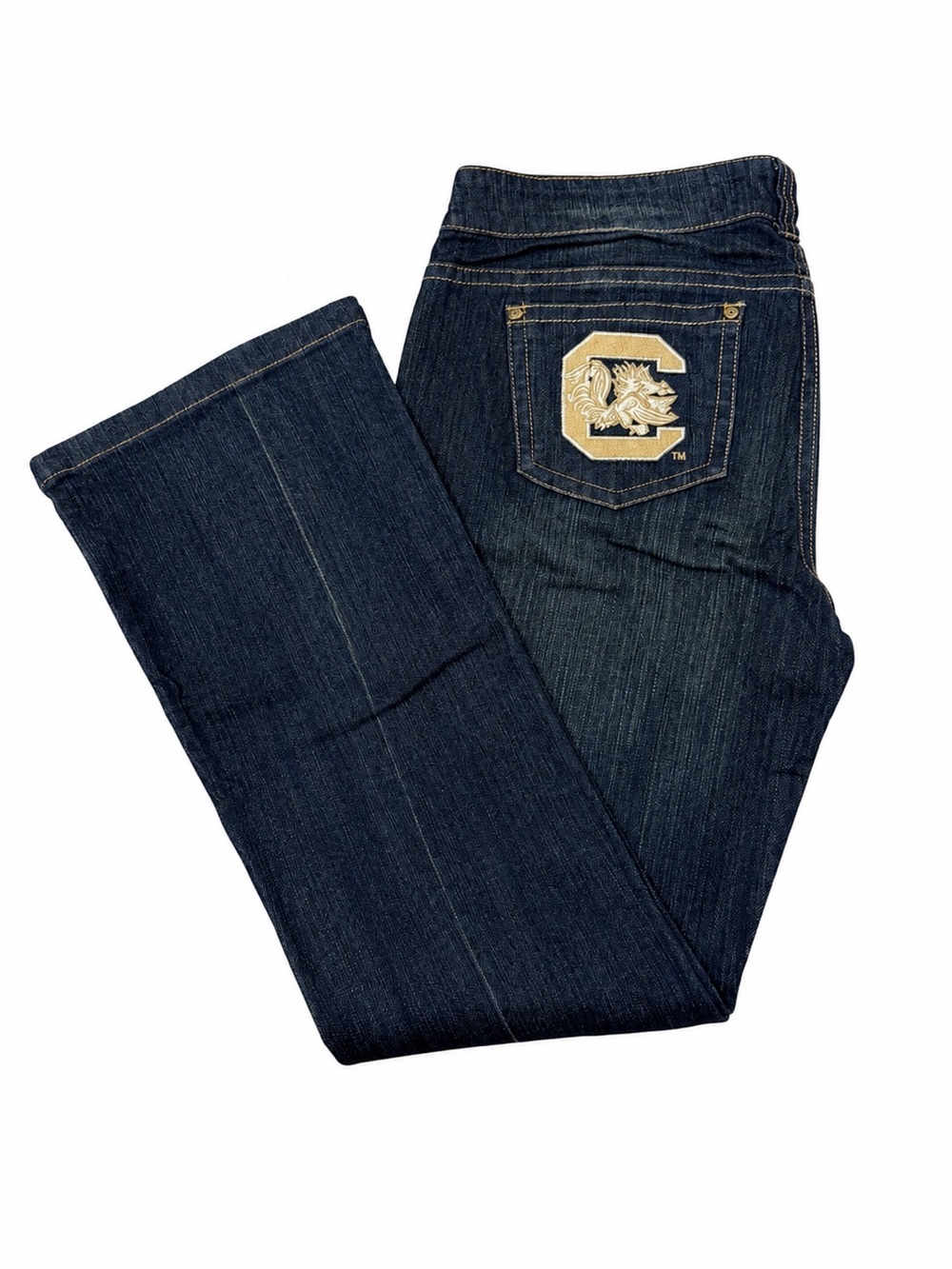 South Carolina Gamecocks Bootcut Jeans Womens 32 Embroidered